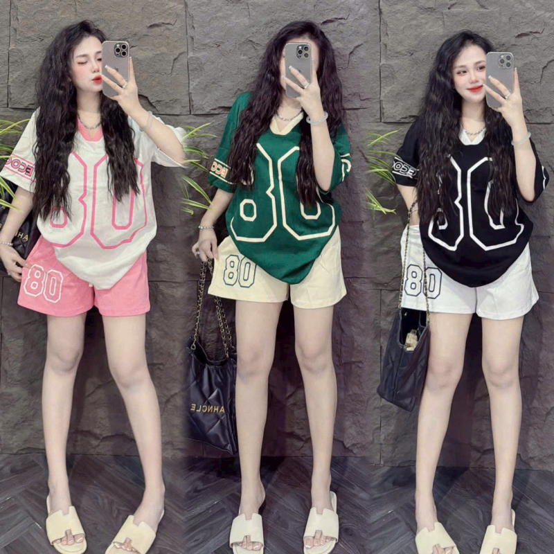 Set đùi số cổ V