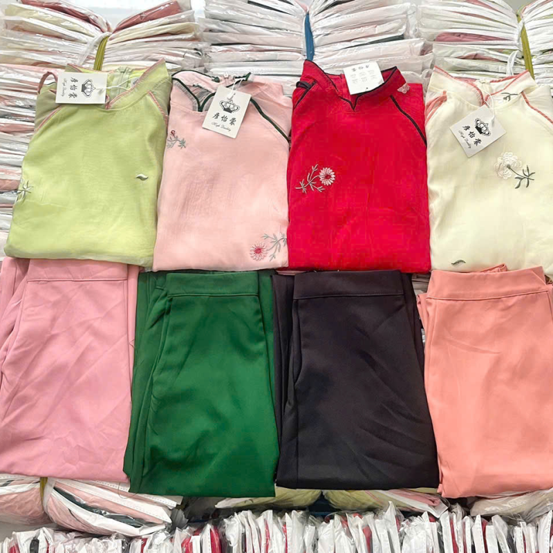SET BÀ BA CỔ TRỤ TAY LỠ