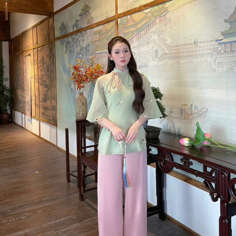 SET BÀ BA CỔ TRỤ TAY LỠ