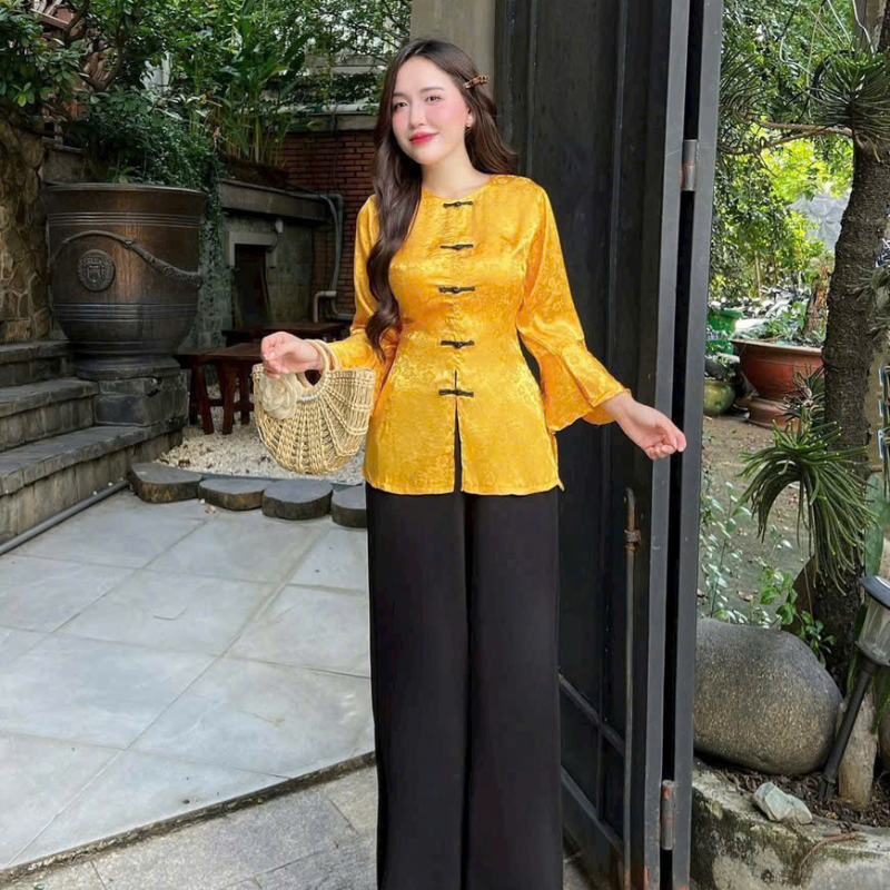 Áo gấm,quần tuyết nhung